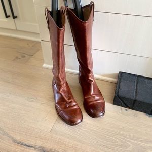 Frye Melissa 2 button tall boots